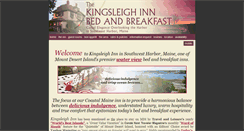 Desktop Screenshot of kingsleighinn.com